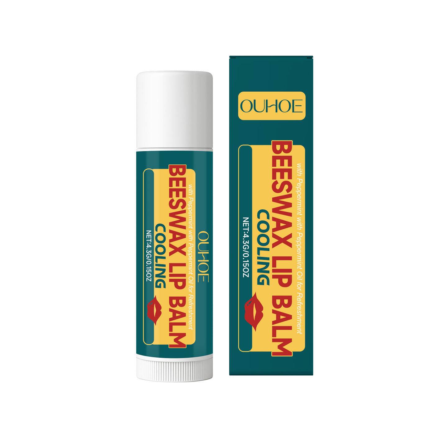 Peppermint Beeswax Lip Balm