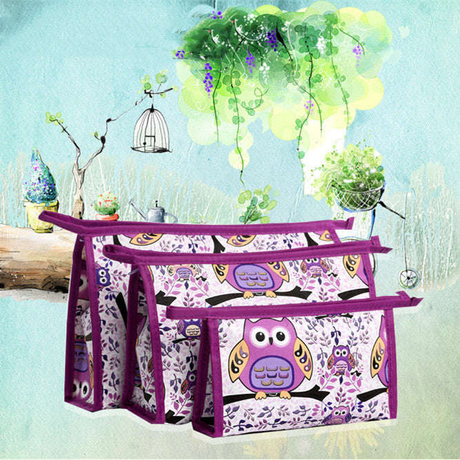 Three-piece Set Cosmetic Bag Korean Style Cosmetic Bag Waterproof