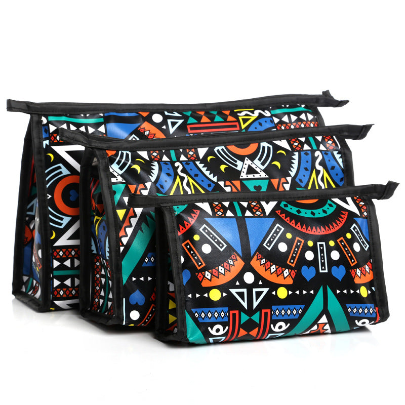 Three-piece Set Cosmetic Bag Korean Style Cosmetic Bag Waterproof