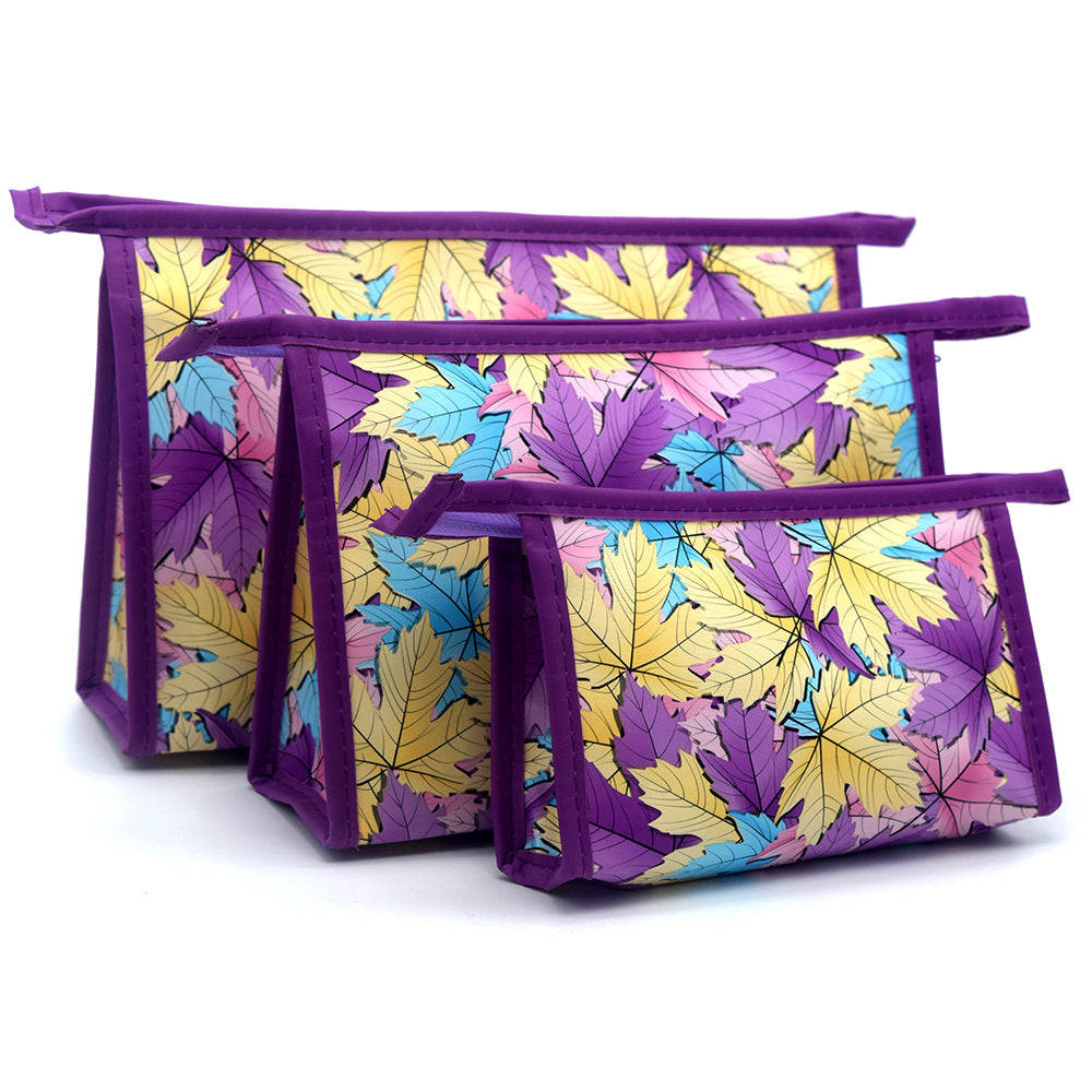 Three-piece Set Cosmetic Bag Korean Style Cosmetic Bag Waterproof
