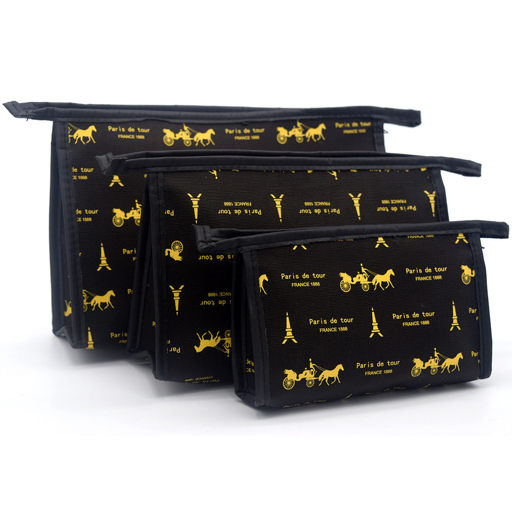 Three-piece Set Cosmetic Bag Korean Style Cosmetic Bag Waterproof