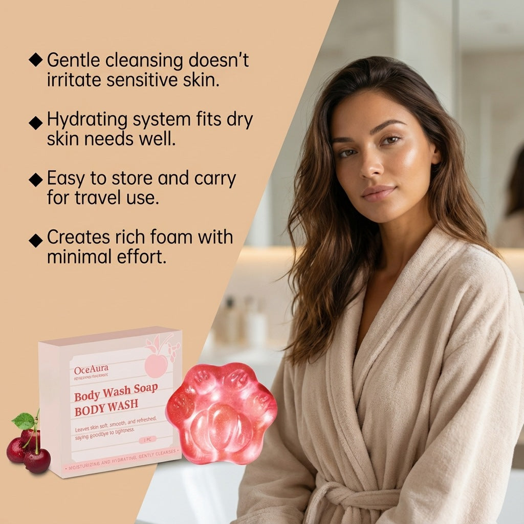 Cherry Moisturizing Bath Soap
