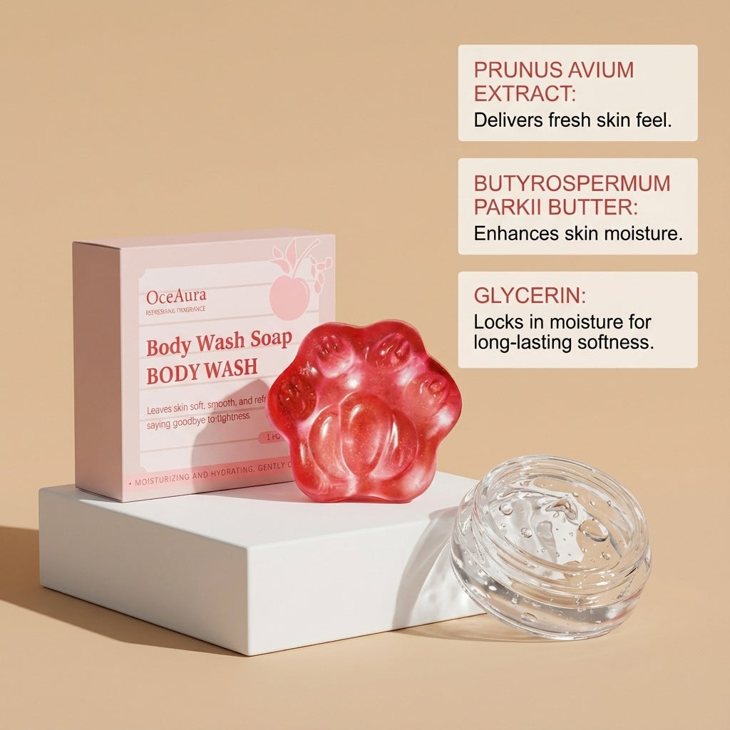 Cherry Moisturizing Bath Soap