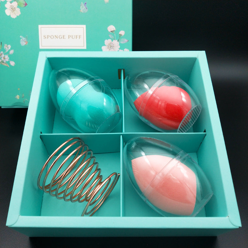 Gift Box Cosmetic Egg Set Super Soft Smear-proof Makeup Tools